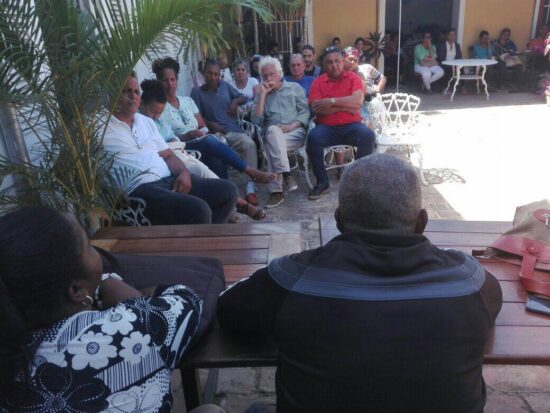 Muy enriquecedor fue el encuentro de los candidatos con directivos y trabajadores de la Oficina del Conservador de Trinidad y el Valle de los Ingenios.