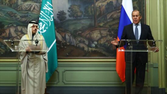 Este es el quinto encuentro entre los ministros de Relaciones Exteriores de la Federación de Rusia y de Arabia Saudita. Foto: Prensa Latina.