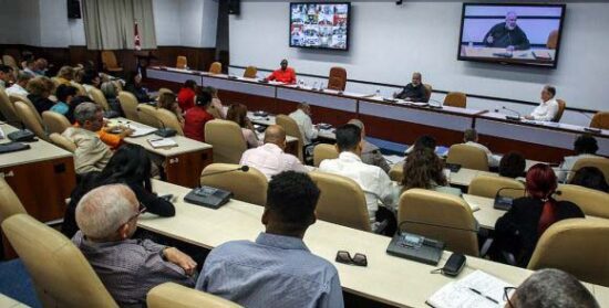 Balance anual del Ministerio de Economía y Planificación. Foto: Abel Padrón Padilla/ Cubadebate.