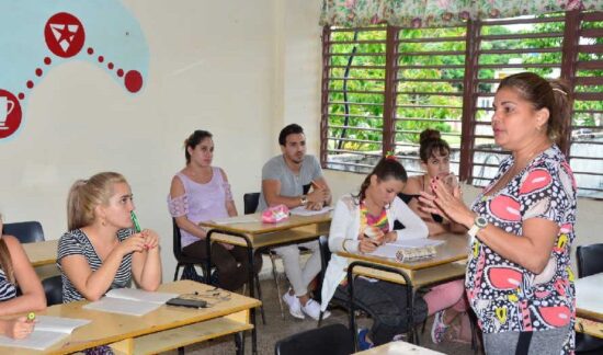 El proceso de categorización docente dio lugar a la identificación de las fortalezas y debilidades de la educación cubana. Foto: Vicente Brito/Escambray.