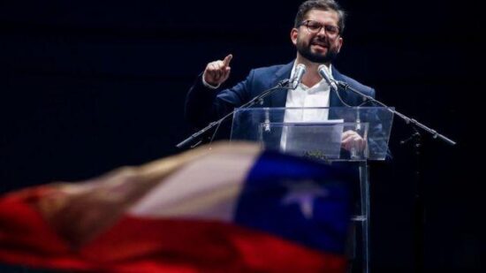 Gabriel Boric cumple hoy su primer año en la presidencia de Chile. Foto: PL.