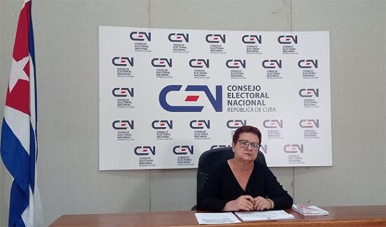 María Esther Bacallao, secretaria del Consejo Electoral Nacional (CEN). Foto: Ismael Francisco/ Cubadebate.