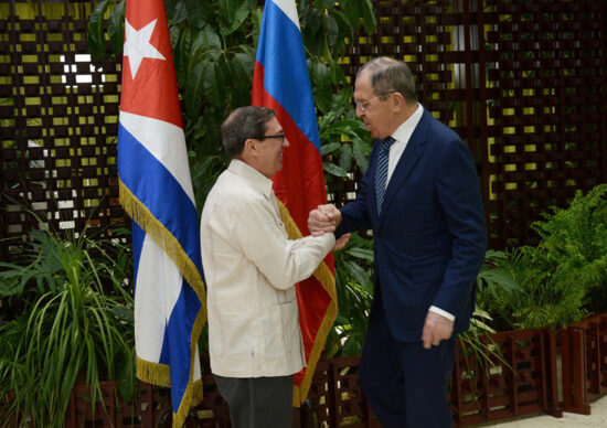 Visita oficial del canciller de Rusia a Cuba. Foto: ACN.