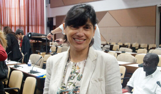 Dc. Tania Crombet Ramos, directora de Investigaciones Clínicas del Centro de Inmunología Molecular. Foto: ACN.