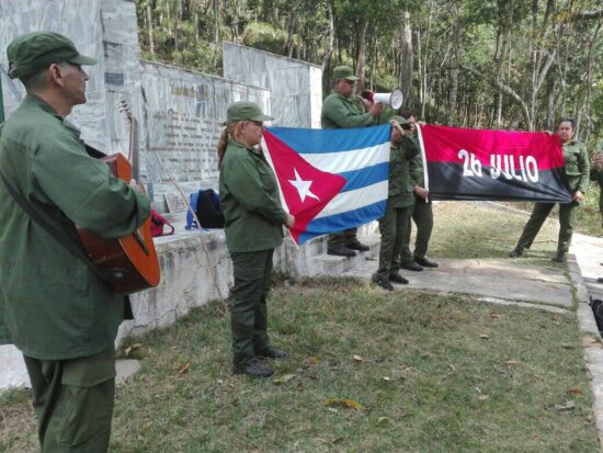 Se rememora la presencia del Che, en el Escambray. Fotos: Alipio Martínez Romero/Radio Trinidad Digital.