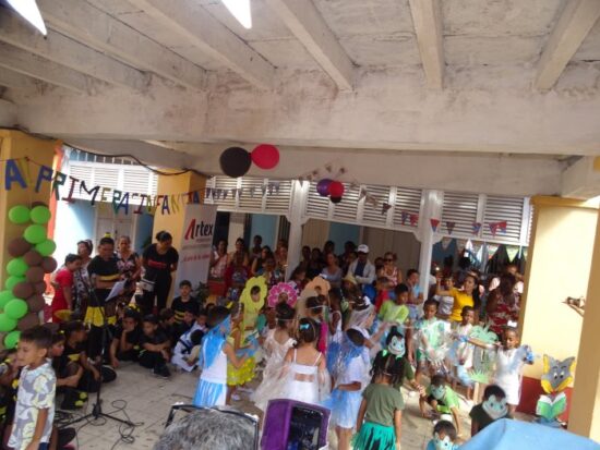 Festival de la Primera Infancia, en el Centro Cultural Casa Artex, de la Sucursal Artex Sancti Spíritus”,  dedicado al aniversario 62 de la creación de los Círculos Infantiles en Cuba. Foto: ARTEX/Facebook.
