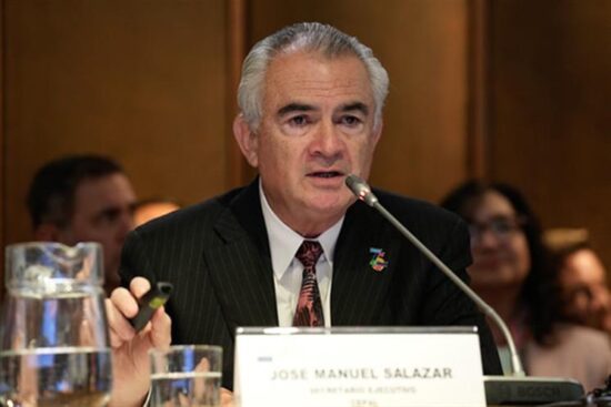 José Manuel Salazar-Xirinachs Secretario Ejecutivo de la Cepal.