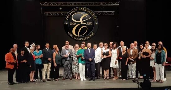 Premios Excelencias Cuba 2022. Foto: Grupo Excelencias Cuba. 