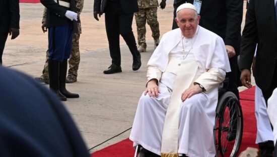 De alta hospitalaria el papa Francisco, ingresado en el Policlínico Gemelli, de Roma,debido a una bronquitis. Foto: PL.