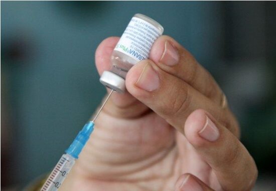 Tercera dosis de refuerzo de vacuna AntiCOVID-19 en la provincia de Sancti Spíritus.