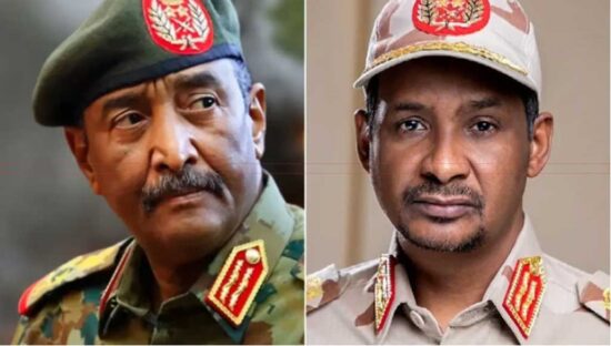 El conflicto sudanés entre Abdel Fattah al Burhan y su vicepresidente, Mohamed Hamdan Dagalo, reporta cerca de dos centenares de muertos y más de mil heridos, sin vislumbrarse fin de los combates. Foto: PL.