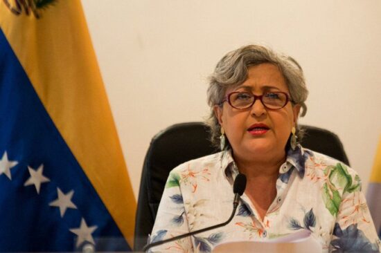Tibisay Lucena, expresidenta del Poder Electoral en Venezuela. Foto: PL.