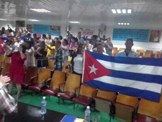 La clase obrera espirituana manifestó el compromiso de aumentar con eficiencia las producciones en saludo al 1ro de mayo.