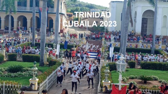 Cientos de personas participaron directamente, o como espectadores, en el Cubaila Trinidad 2023.