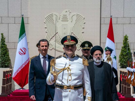 Histórica visita a Siria del presidente de Irán.