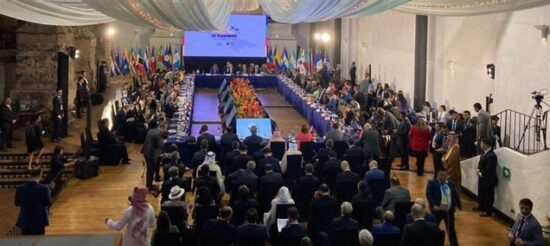 La ciudad colonial de Antigua, en Guatemala, acogió la IX Cumbre de la Asociación de Estados del Caribe (AEC). Foto: Prensa Latina.