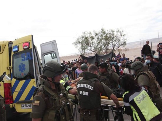 Chile y Perú militarizaron la frontera para impedir el paso a los indocumentados. Foto: Prensa Latina.