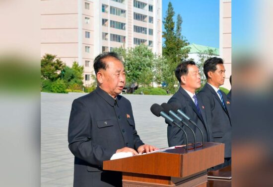 Ri Pyong Chol, vicepresidente de la Comisión Militar Central del Partido del Trabajo. Foto; Prensa Latina.