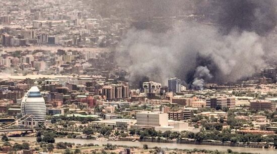 Los tambores de la guerra retumban en Sudán, con el consiguiente daño a la infraestructura del país y daños a la población civil. Foto: Prensa Latina. 