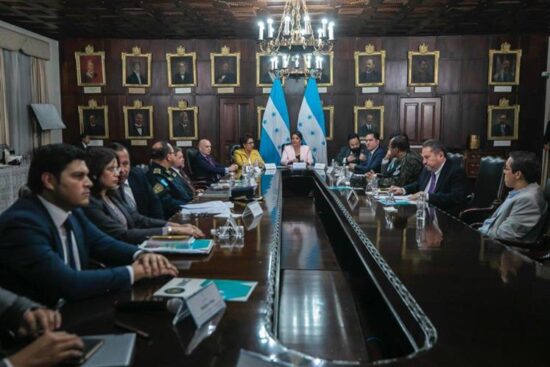 La presidenta Xiomara Castro señaló que las provocaciones ocurridas la ciudad de Choluteca, pusieron en peligro el orden, la paz y la seguridad interior del Estado. Foto: Prensa Latina.