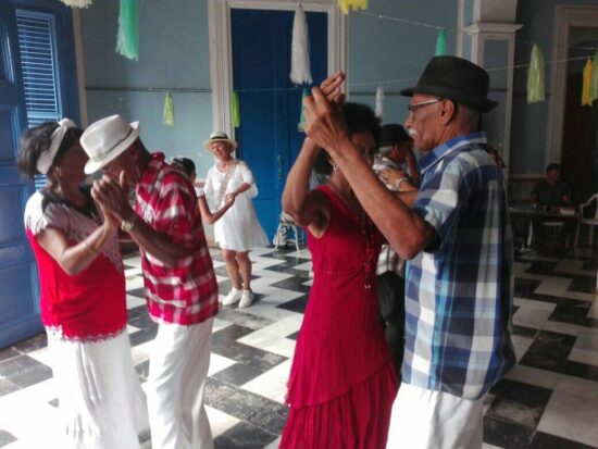Nuestro Baile Nacional siempre activo en Trinidad de Cuba.