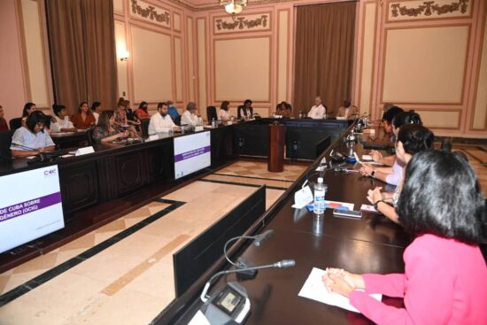 Presentado el Observatorio sobre Igualdad de Género en el Capitolio, sede de la Asamblea Nacional del Poder Popular de Cuba. Foto: ACN.