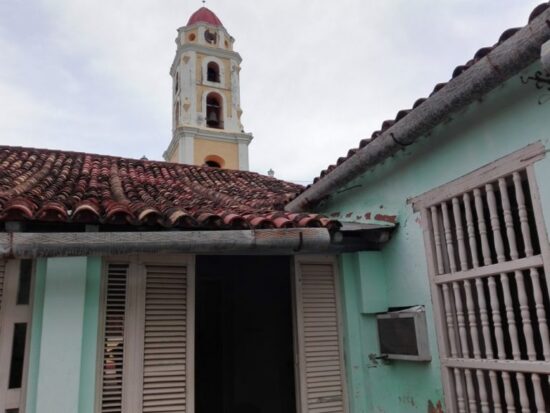 Antigua vivienda del abogado trinitario Rafael Rodríguez Altunaga, hoy sede del Archivo Histórico de Trinidad. 