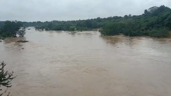 El río Bayamo ha registrado grandes crecidas.