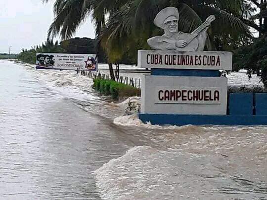 La provincia de Granma ha sido una de las más perjudicadas por las intensas lluvias.