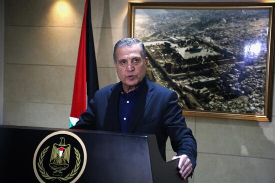 Nabil Abu Rudeina, portavoz de la presidencia del Estado de Palestina. Foto: Prensa Latina.