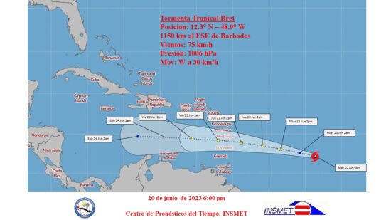 Imagen: Instituto de Meteorología de Cuba.