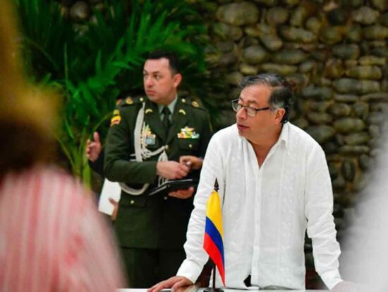 Interviene el presidente de Colombia, Gustavo Petro. Fotos: Prensa Latina.
