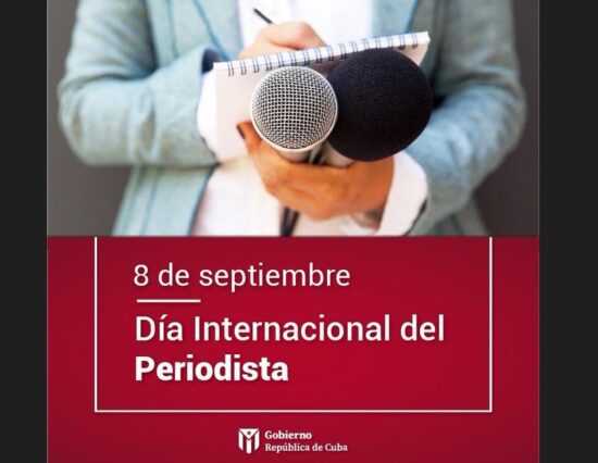 8 de septiembre, Día Internacional del Periodista. Foto: Prensa Latina.