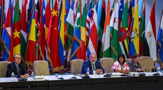 Manuel Marrero, Primer Ministro, durante su intervención en la clausura de la Cumbre del Grupo de los 77 más China. Foto: Abel Padrón Padilla/ Cubadebate