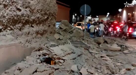 El terremoto en Marruecos ocasionó cuantiosos daños. Foto: Al-Aoula.