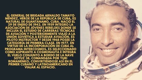 General de brigada y Héroe de la República de Cuba, Arnaldo Tamayo Méndez.