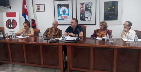 Prioridades, preocupaciones y desafíos de la Uneac con vista a su Décimo Congreso, fueron abordados en el encuentro de la Presidencia Nacional de la organización. Foto: Uneac.org.cu.